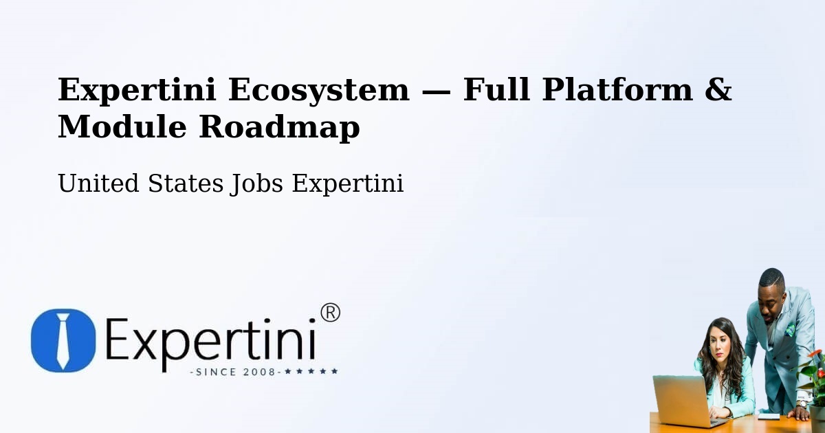 Expertini Ecosystem — Full Platform & Module Roadmap – Pasco